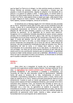 que los ligan? La Tierra es un milagro. La vida continúa siendo un misterio. Se 
forman  familias  de  animales,  unidas  por