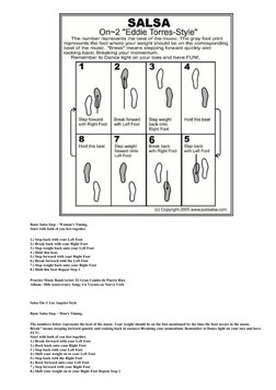 Salsa Basic Steps Printable Guide.pdf Basic Salsa Dance Steps Guide | PDF | Dances | Performing Arts