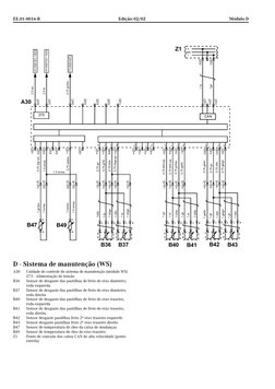 EE.01-0016-B
Edição: 02/02 
Módulo D
A30
Unidade de controle do sistema de manutenção (módulo WS)
273 - Alimentação de tensão