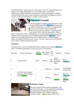 Radio Source Alignment How To Align An AM Radio | PDF | Radio | Transformer