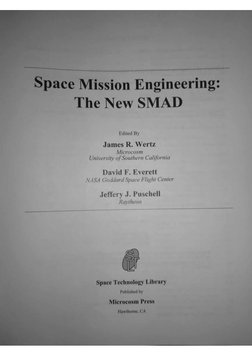James Wertz - Space Mission Engineering - The New SMAD-2011 | PDF