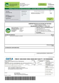 DAVI PEREIRA
Rua Antônio Gama  LT 27 ca 2
Xerém  - Duque de Caxias
RJ - 25250657
11201709.022.02-9
15/08/2018
     PARA 2º VI