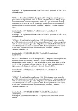 Instalación de Módulos Independientes PDT | PDF | Impuesto sobre la ...