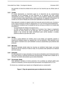 Universidad César Vallejo – Tecnología de Alimentos 
Crisóstomo (2017) 
 
13 
 
de aumentar el área de contacto de la carne c