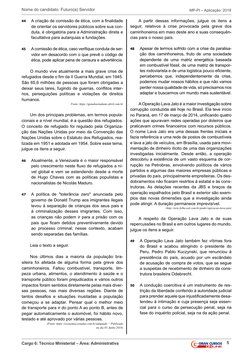 5
Cargo 6: Técnico Ministerial – Área: Administrativa
Nome do candidato: Futuro(a) Servidor
MP-PI – Aplicação: 2018
44	
A cri