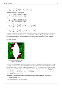 (http://en.wikipedia.org/w/index.php?title=File:Double_pendulum_flips_graph.png)Double pendulum
3
and
These expressions may