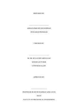 PREPARED BY: 
 
 
_________________________ 
AHMAD FIKRI BIN MUHAMMAD 
PENGARAH PROGRAM  
 
 
CHECKED BY: 
 
 
____________