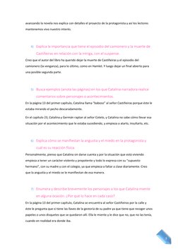 3 
avanzando la novela nos explica con detalles el proyecto de la protagonista y así los lectores 
mantenemos vivo nuestr