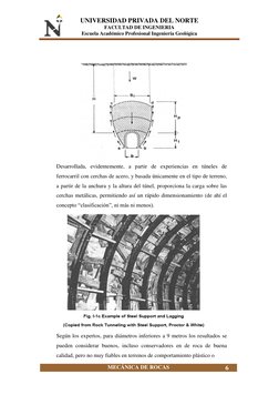 UNIVERSIDAD PRIVADA DEL NORTE 
FACULTAD DE INGENIERIA 
Escuela Académico Profesional Ingeniería Geológica 
MECÁNICA DE ROCAS