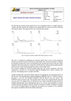 ARAB CENTER FOR ENGINEERING STUDIES  
DUBAI, U.A.E. 
METHOD STATMENT 
Ref. No. 
Issue No. 
Rev. No. 
Review Date 
Page 
App