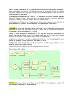 Una vez realizado el ensamblado, el 90% pasa las inspecciones requeridas y es enviada directamente a
almacén de productos ter