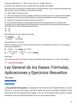 Ejercicios Resueltos de Gases Ideales | PDF | Gases | Mole (Unidad)