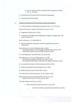 e) arawee must oe named or mmcated with reaso11able certamry 
(Sec. le, 130, NIL) 
..., 
4) Omiss10ns ana Provisions That Do