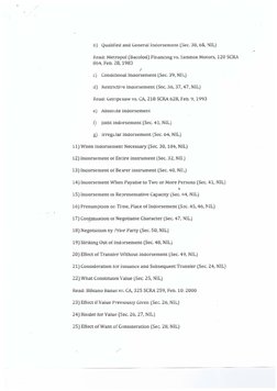 b) Qualilled and General Indorsemem (Sec. 38, 69, NIL) 
Read: Met:ropol (Bacolod) Financmg vs. Samba!< Motors, 120 SCRA 
864,