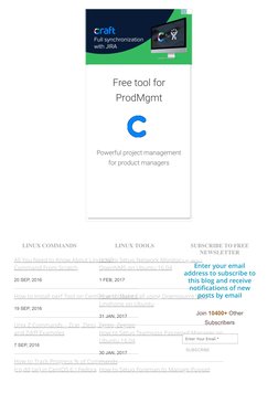 LINUX COMMANDS
All You Need to Know About Linux Kill
Command From Scratch
20 SEP, 2016
How to Install perf Tool on CentOS and