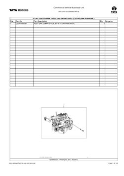 VC No : 55075333000R Group : (00) ENGINE Table : ( 2527352700R.01-ENGINE )
Fig.
Part No
Part Description
Qty
Remarks
1
252701