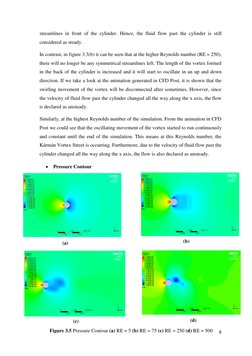 CFD Simulation of Cylinder Flow Analysis | PDF | Computational Fluid ...