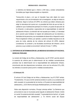 Medidas Socioeducativas para Adolescentes Infractores | PDF | Castigos ...