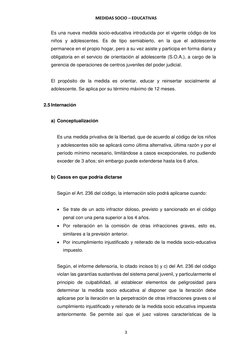 Medidas Socioeducativas para Adolescentes Infractores | PDF | Castigos ...