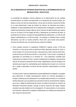 Medidas Socioeducativas para Adolescentes Infractores | PDF | Castigos ...