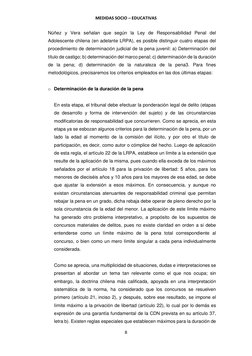 Medidas Socioeducativas para Adolescentes Infractores | PDF | Castigos ...