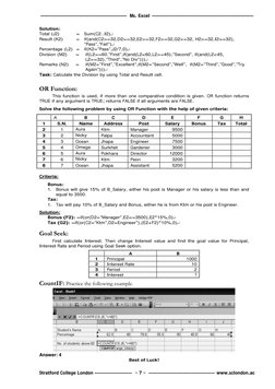 ---------------------------------------------------  Ms. Excel ------------------------------------------------------------