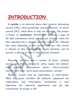 Full Wave Rectifier Project Guide | PDF | Rectifier | Diode