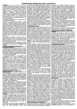 CONDICIONES GENERALES DEL CONTRATO 
 
1. OBJETO 
El objeto del presente contrato (“Contrato”) es la prestación 
por Endesa de