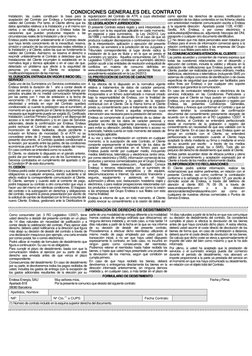 CONDICIONES GENERALES DEL CONTRATO 
Instalación, las cuales constituyen la base para la 
aceptación del Contrato por Endesa y