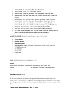 
Zenkutsu Dachi - Oi Zuki - Sambon Zuki  (Mae)-(Avanzando)

Zenkutsu Dachi - Gyaku Zuki - Sambon Zuki  (Mawate)

Zenkutsu