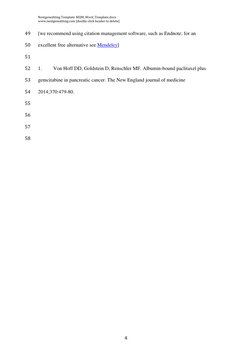 NEJM Manuscript Submission Template | PDF | Abstract (Summary ...