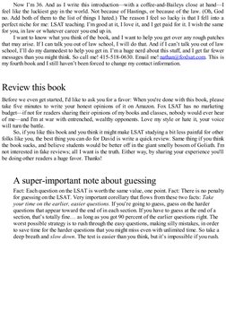 Now I’m 36. And as I write this introduction—with a coffee-and-Baileys close at hand—I
feel like the luckiest guy in the worl