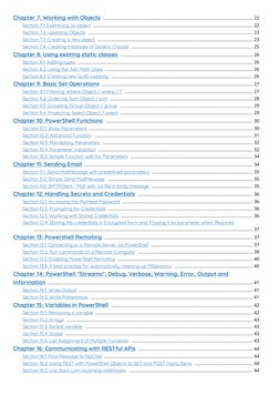 Chapter 7: Working with Objects
22
........................................................................................