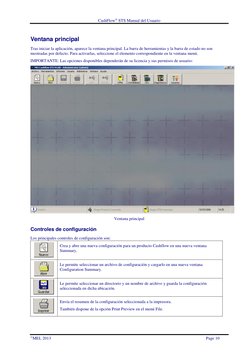 CashFlow STS Manual del Usuario 
MEI, 2013 
 
Page 10 
Ventana principal 
Tras iniciar la aplicación, aparece la ventana pr