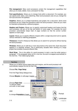 Word Processing Basics and Uses | PDF | Word Processor | Microsoft Word