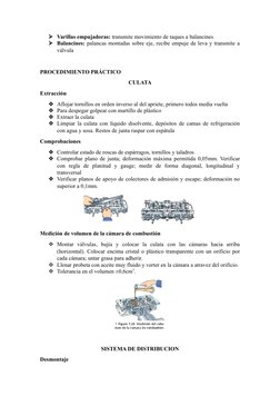 Varillas empujadoras: transmite movimiento de taques a balancines
Balancines: palancas montadas sobre eje, recibe empuje de