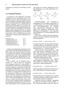 2
Benzenesulfonic Acids and Their Derivatives
compounds, see Section 1.9 and Chap. 2 of this
article.
1.2. Chemical Propertie