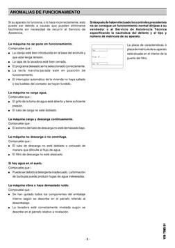 - 8 -
129 7283 01
129 7283 01
129 7283 01
129 7283 01
129 7283 01
Si su aparato no funciona, o lo hace incorrectamente, esto