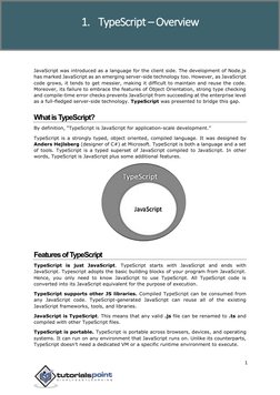 Typescript Tutorial | PDF | Java Script | Command Line Interface