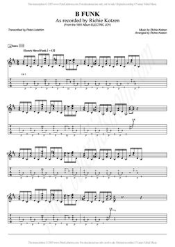 Richie Kotzen - B Funk PDF | PDF | Leisure