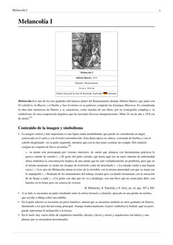 (http://es.wikipedia.org/w/index.php?title=Archivo:D%C3%BCrer_Melancholia_I.jpg)Melancolía I
1
Melancolía I
''Melancolía I''