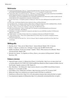 Melancolía I
4
Referencias
[1] Staatliche Kunsthalle Karlsruhe: I 848 (ed.): « Staatliche Kunsthalle Karlsruhe: I 848 (http:/