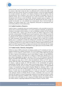 «EL AÑO DEL DIÁLOGO Y LA RECONCILIACIÓN NACIONAL» 
9 
niveles elevados, entre las más altas del mundo, lo que
