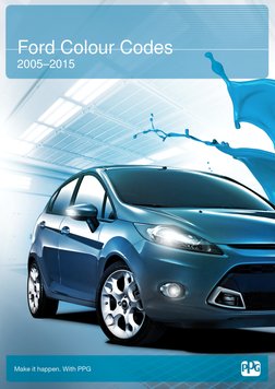Ford Colour Codes 
2005–2015