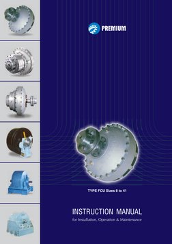 Premium Fluid Coupling Manual FCU 8-41 | PDF | Nut (Hardware ...