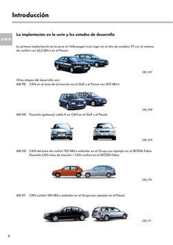 8
Introducción
La implantación en la serie y los estados de desarrollo
La primera implantación en la serie en Volkswagen tuvo