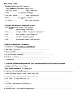 Form 1 English Grammar Exercises | PDF | English Grammar