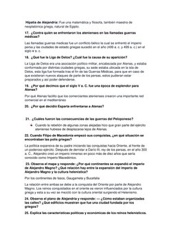 Hipatia de Alejandría: Fue una matemática y filosofa, también maestra de 
neoplatónica griega, natural de Egipto. 
17.  ¿Con