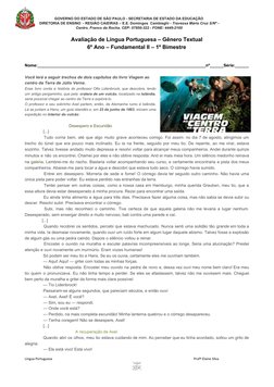 GOVERNO DO ESTADO DE SÃO PAULO - SECRETARIA DE ESTADO DA EDUCAÇÃO 
DIRETORIA DE ENSINO  - REGIÃO CAIEIRAS – E.E​. ​Domingos