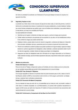 CONSORCIO SUPERVISOR 
LLAMPAYEC 
 
 
CALLE LOS DULANTOS N° 144 URBANIZACION SANTA VICTORIA - CHICLAYO 
Consorciosupervisorlla
